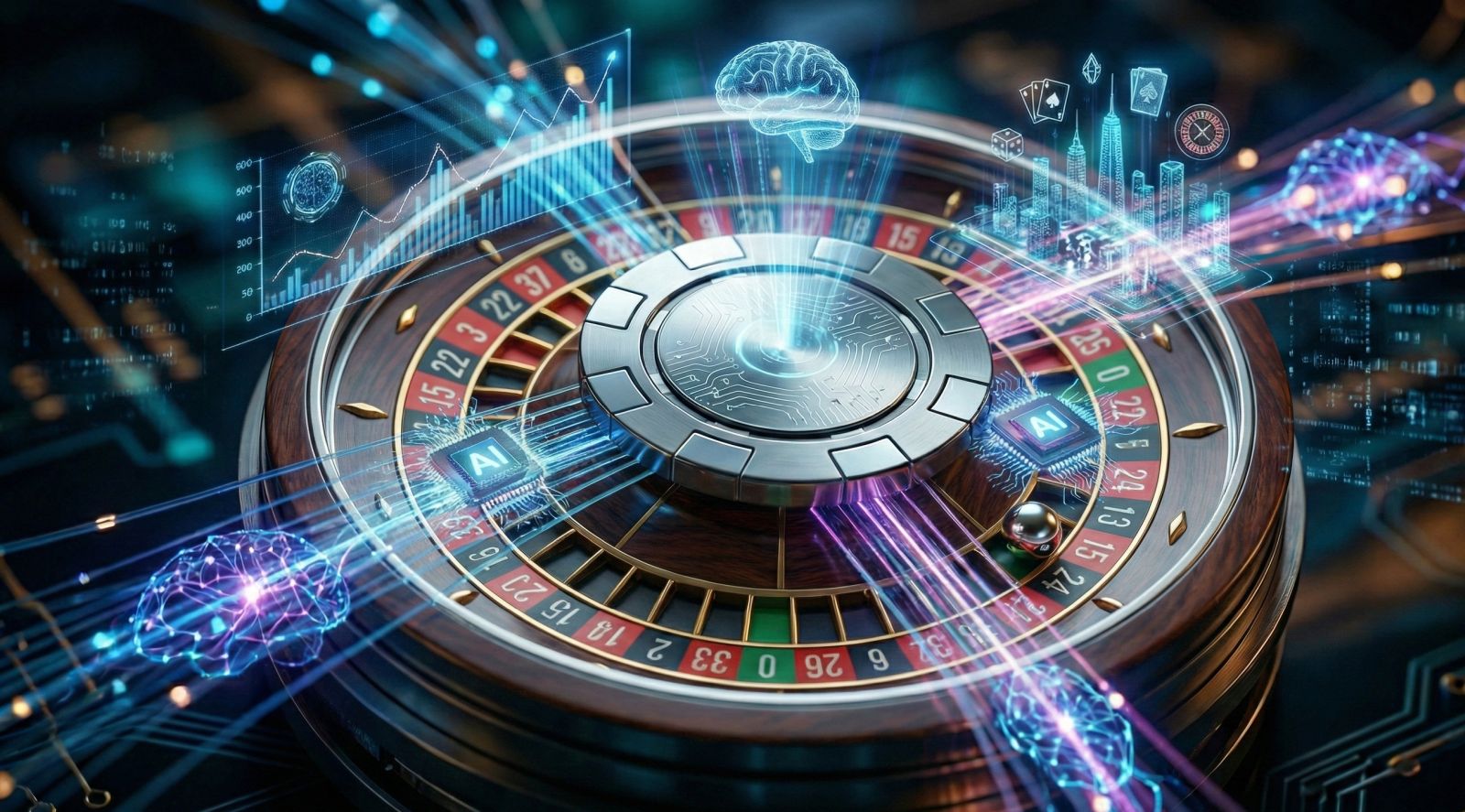 „Ruletka napędzana AI”. Branża gier losowych to arena wyścigu technologii