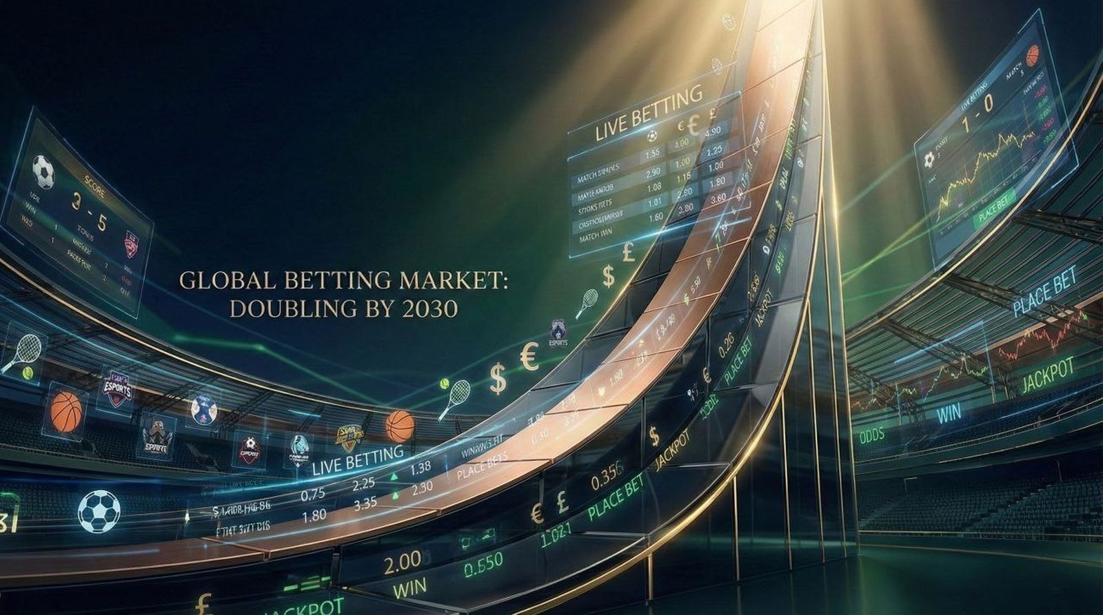 Raport Research and Markets: Globalny rynek zakładów wzajemnych osiągnie wartość 198,5 mld dolarów do 2030 roku