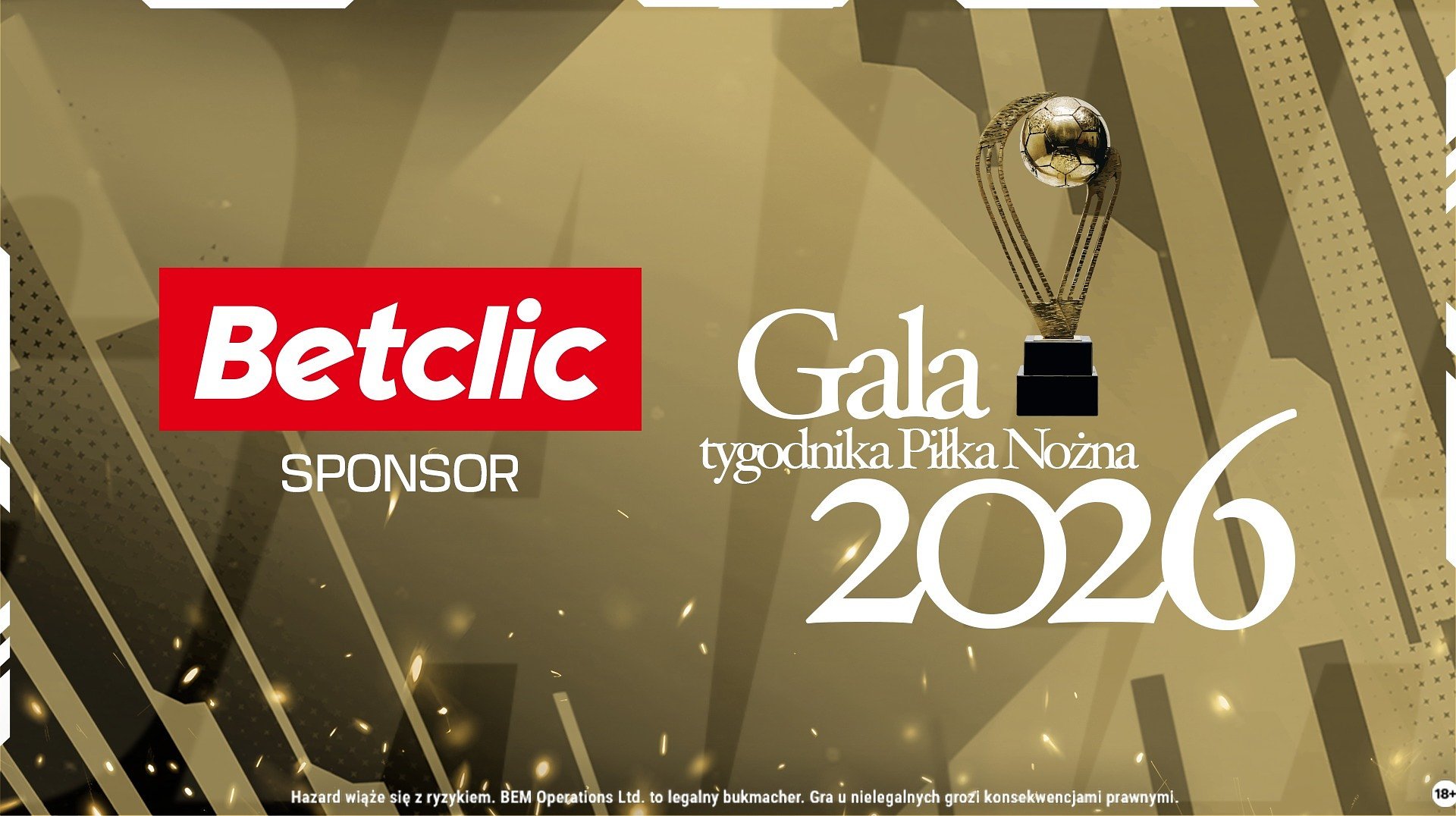 Ekosystem sponsoringowy marki Betclic: Od tytularnego sponsora trzech lig do partnera Gali Tygodnika „Piłka Nożna”