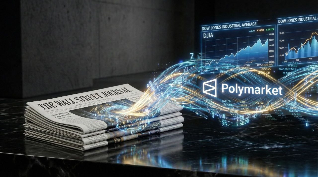 Dow Jones i WSJ integrują dane z Polymarket. Nowy standard legitymizacji dla sektora rozrywki regulowanej