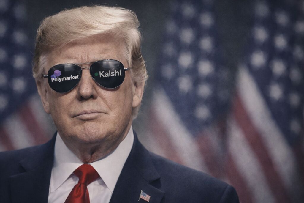 Trump broni rynków predykcyjnych. Kto zdominuje rynek USA?