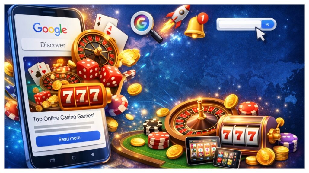 Algorytm Google Discover a branża iGaming. Ogromna rola personalizacji