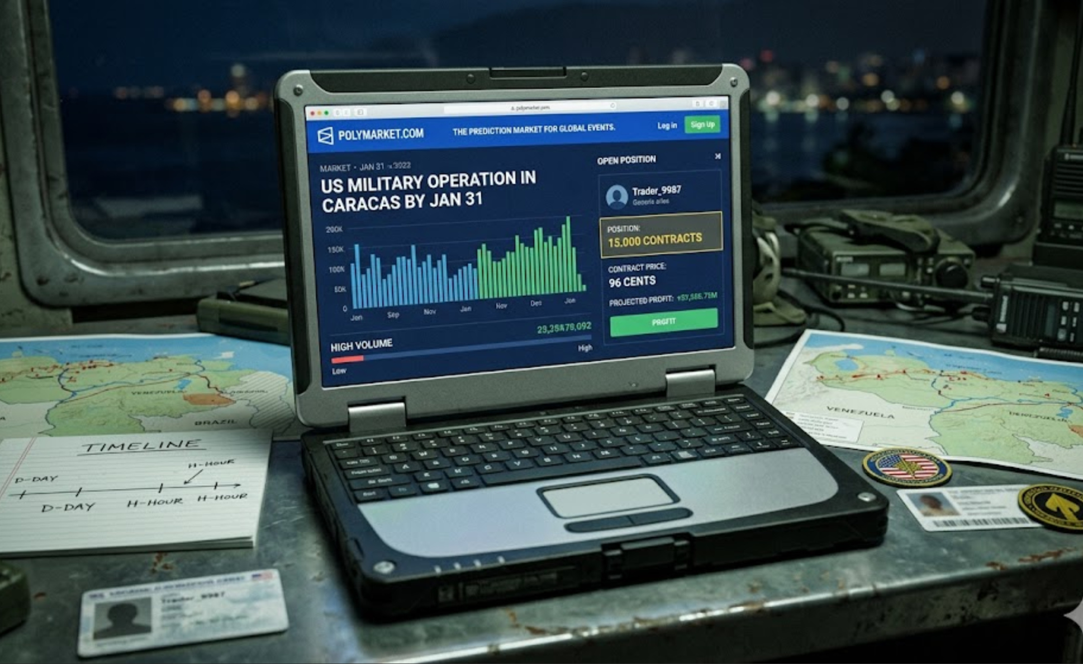 Jak Polymarket zdemaskował insidera z sił specjalnych?