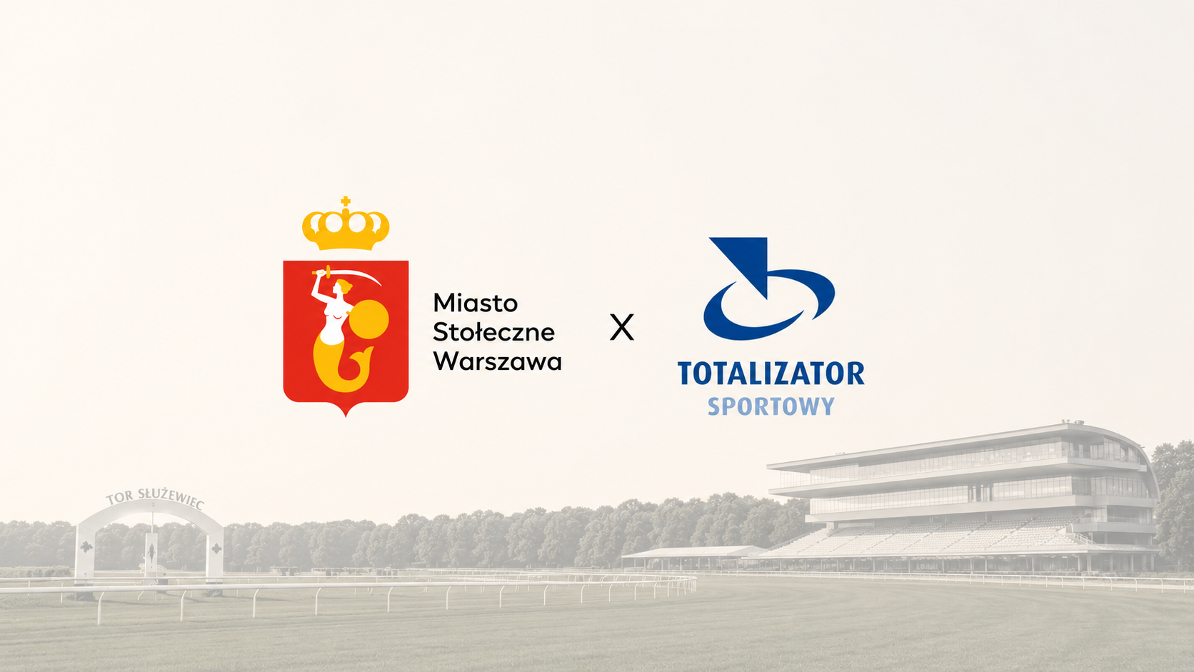 Miasto Stołeczne Warszawa podpisało umowę z Totalizatorem Sportowym. Celem promocja na Torze Służewiec