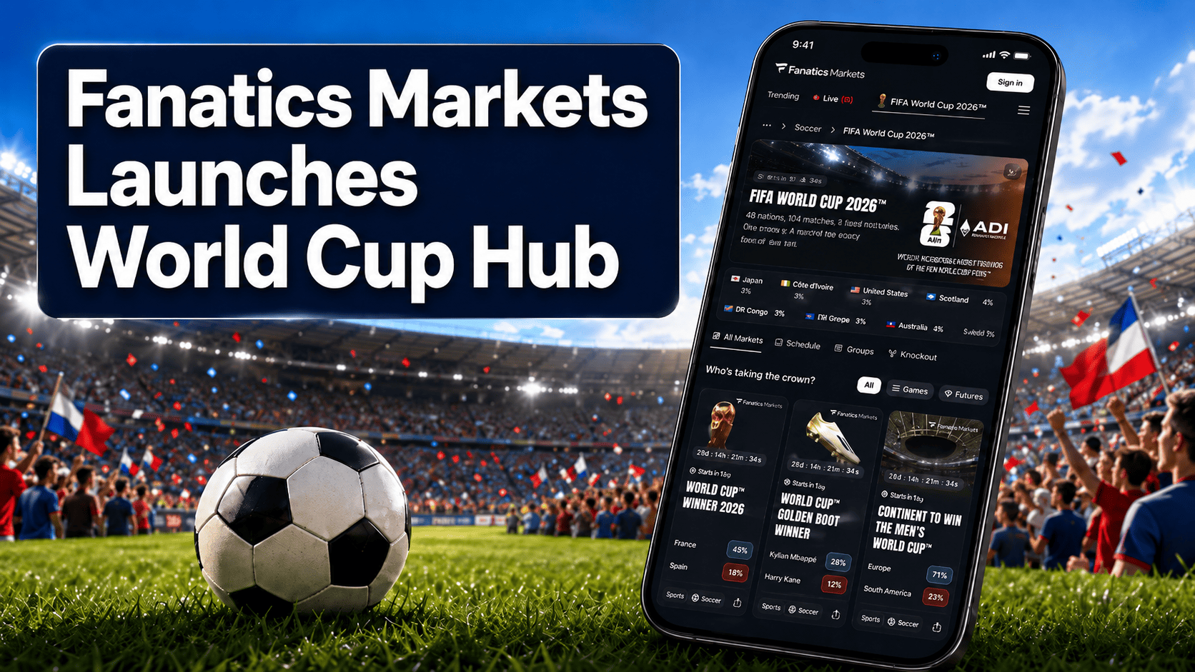 ADI, PredictStreet i Fanatics łączą siły przy World Cup Hub. Co ta kooperacja mówi o przyszłości angażowania kibiców?