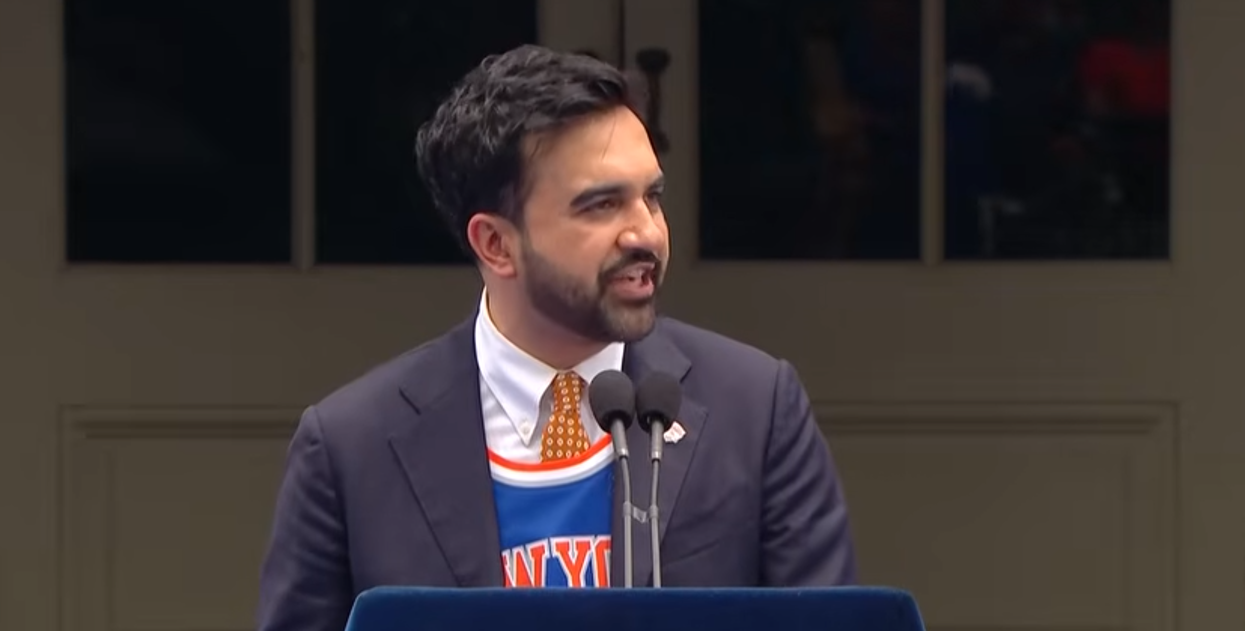 Bukmacherskie nawiązania w przemówieniu Zohrana Mamdaniego. Tak skomentował kursy na mistrzostwo New York Knicks