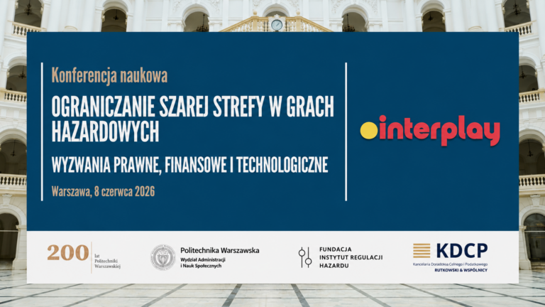 Konferencja „Ograniczanie szarej strefy w grach hazardowych”. Interplay.pl patronem medialnym wydarzenia