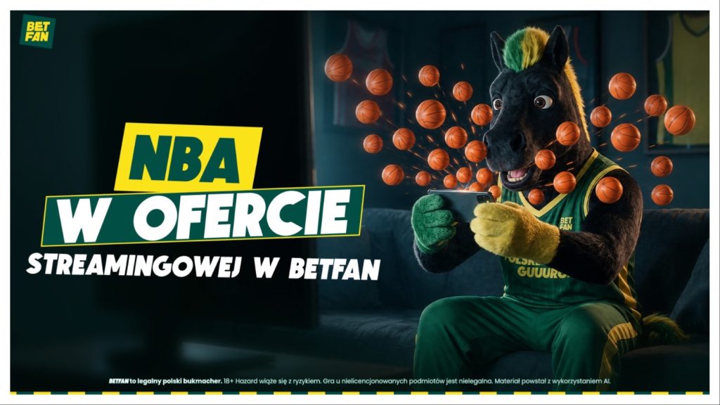 Fani NBA i ATP obejrzą mecze w BETFAN. Polski bukmacher znacząco rozszerza ofertę streamingową